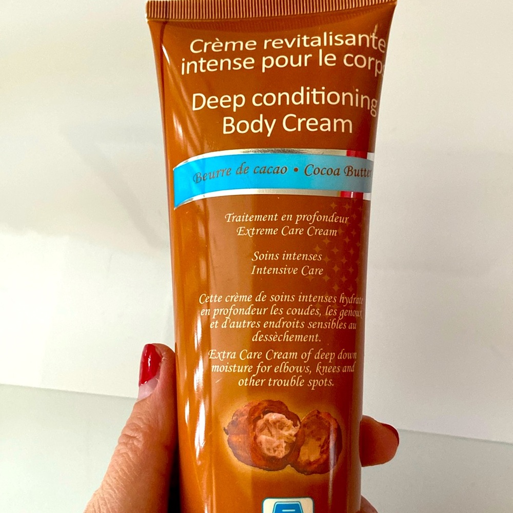Cocoa butter deep conditioning body cream